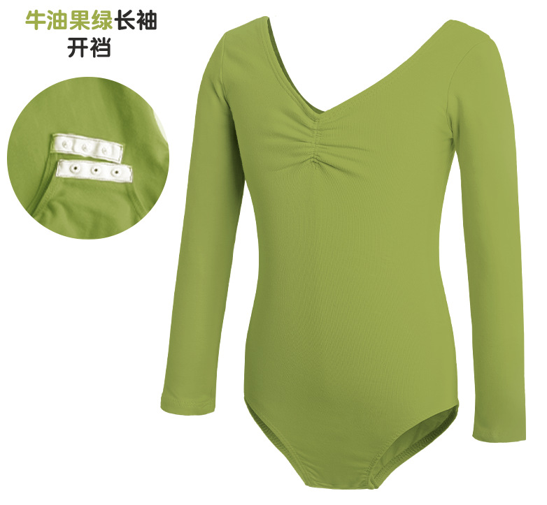 Ropa de baile, ropa de práctica para niñas de verano para niños, ropa de ballet de manga corta, prueba de grado, danza china, ropa de una pieza de baile en stock