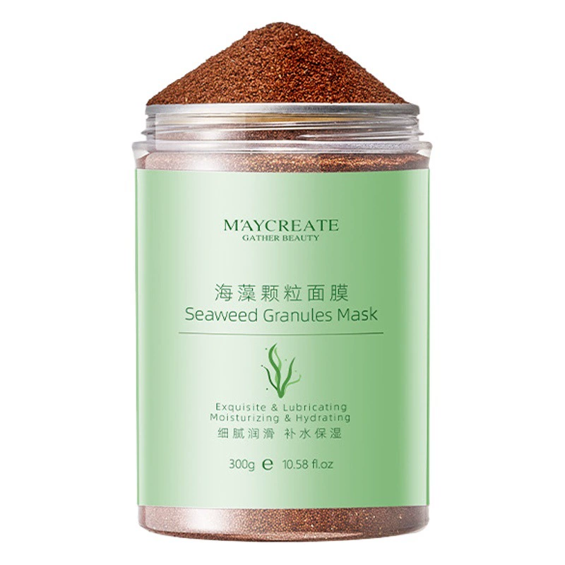 Маска из морских водорослей Jianmei Chuangyan Natural Small Particle, увлажняющая и питательная, без отдушек, оптом, включая миску для смешивания.