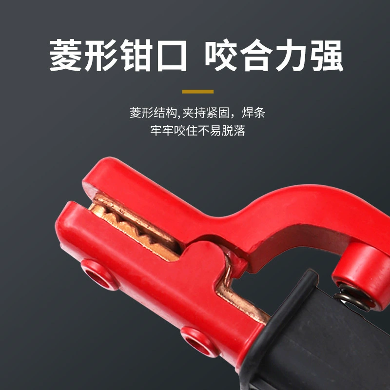 Алмазные сварочные клещи 800A все медные плоскогубцы для сварки головок не Горячая Ручная сварочная ручка изоляционная ручка Клещи для сварки чистой меди