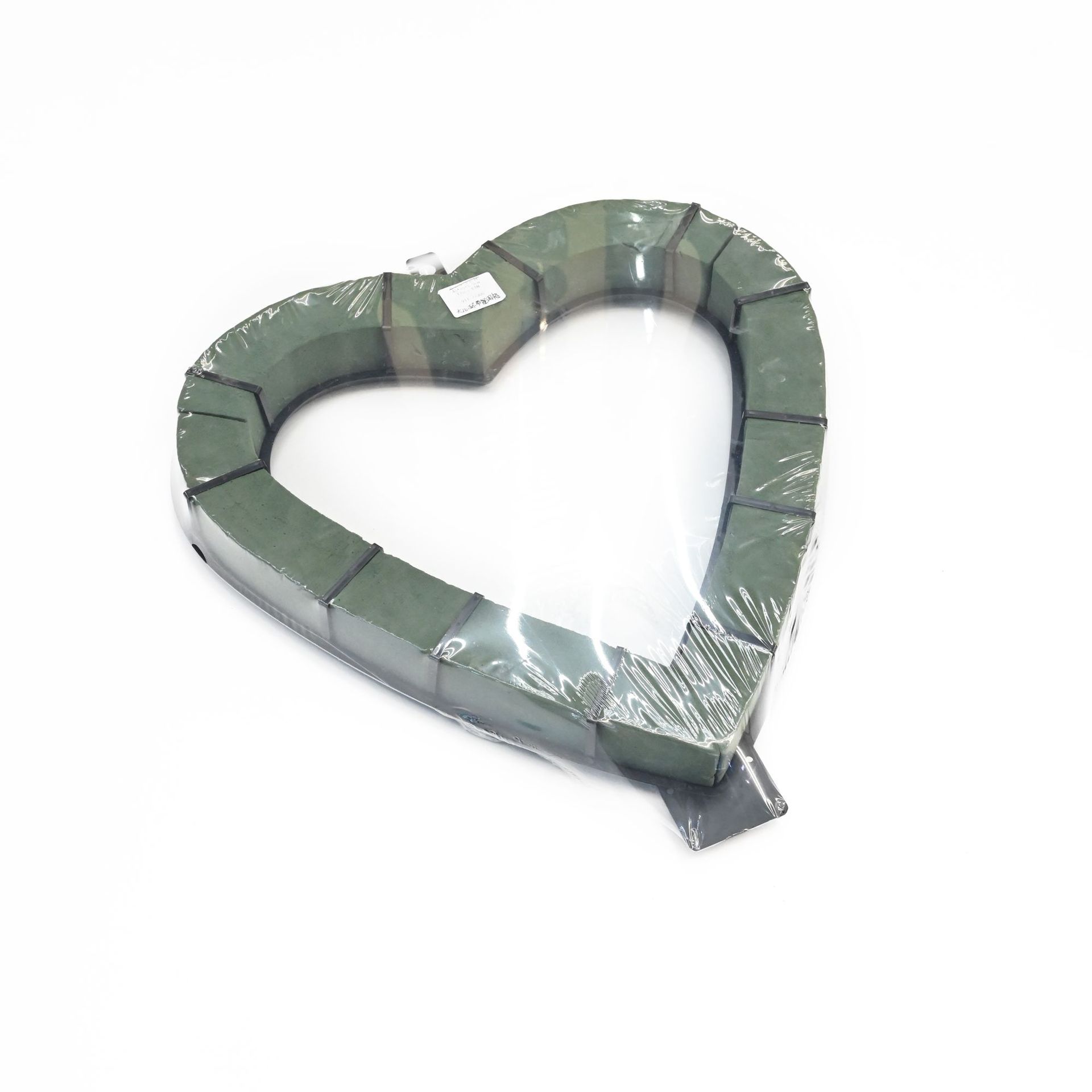 Poesía extranjera flor de barro cuadrícula ventosa flor esponja flor flor de boda coche de plástico flor de mesa de comedor colgar pared cruzada anillo de corazón