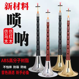图迩演奏专业仿乌木唢呐仿唢呐乐器全套调调初学者入门小号