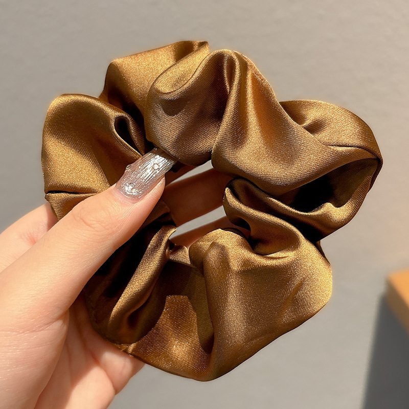 Estilo pastoral francés, diadema de intestino grueso, accesorios para el cabello dulce de alta calidad para mujer, cuerda para la cabeza, nueva cuerda para el cabello de todo fósforo, banda elástica alta