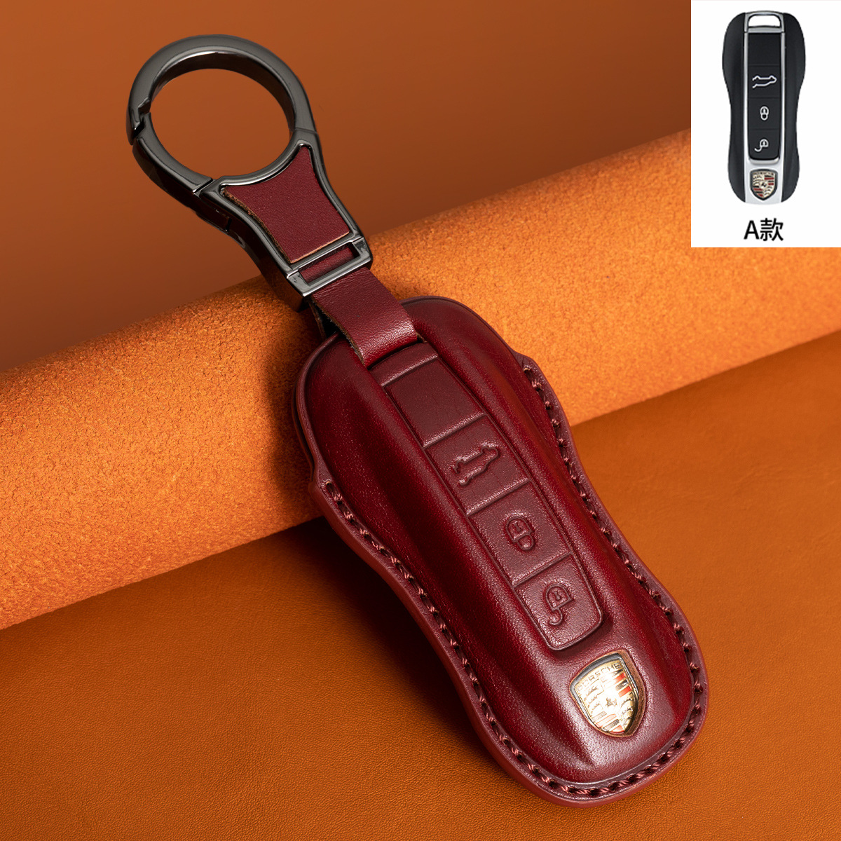 B형-버건디 [금속 버클]