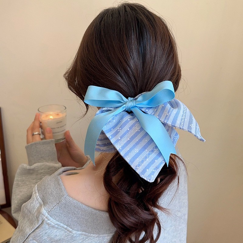 21 # lazo para el cabello-azul