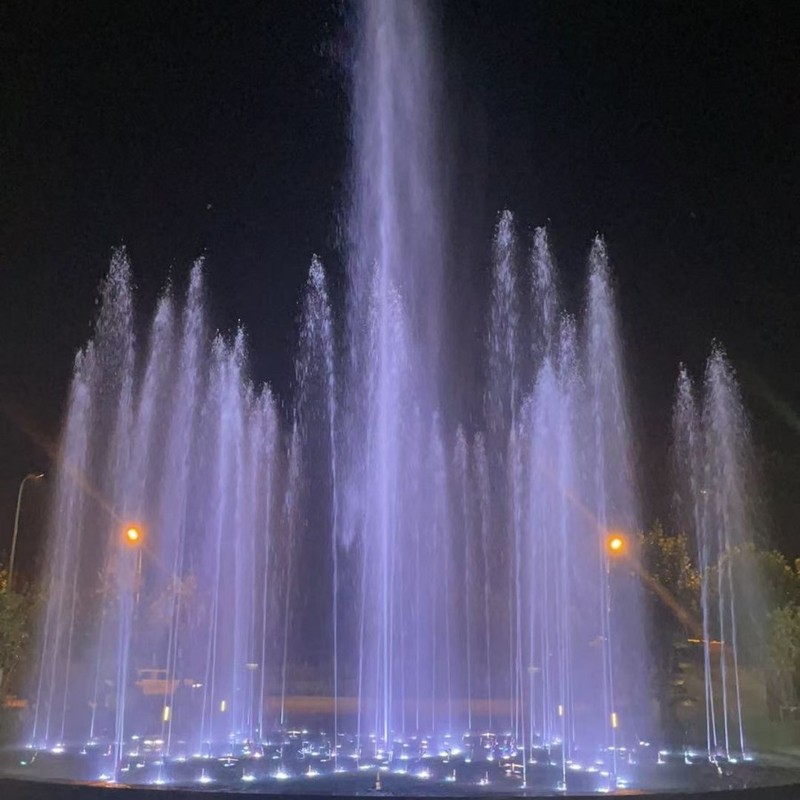 音乐喷泉户外感应互动跳泉大型广场矩阵旱地喷泉水景工程设计安装|undefined