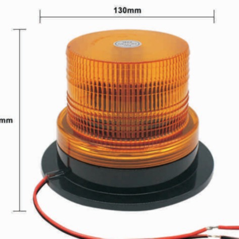 工程车校车警示灯带磁铁LED爆闪灯12V-24V