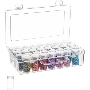 Wholesale 40/48/60/80 storage box plastic beads storage box DIY craft drill painting accessories seed storage box