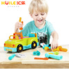 Department of Music 789A Electric Disassembly and assembly children Toy car screw tool Engineering vehicles boy Puzzle Assemble Toys