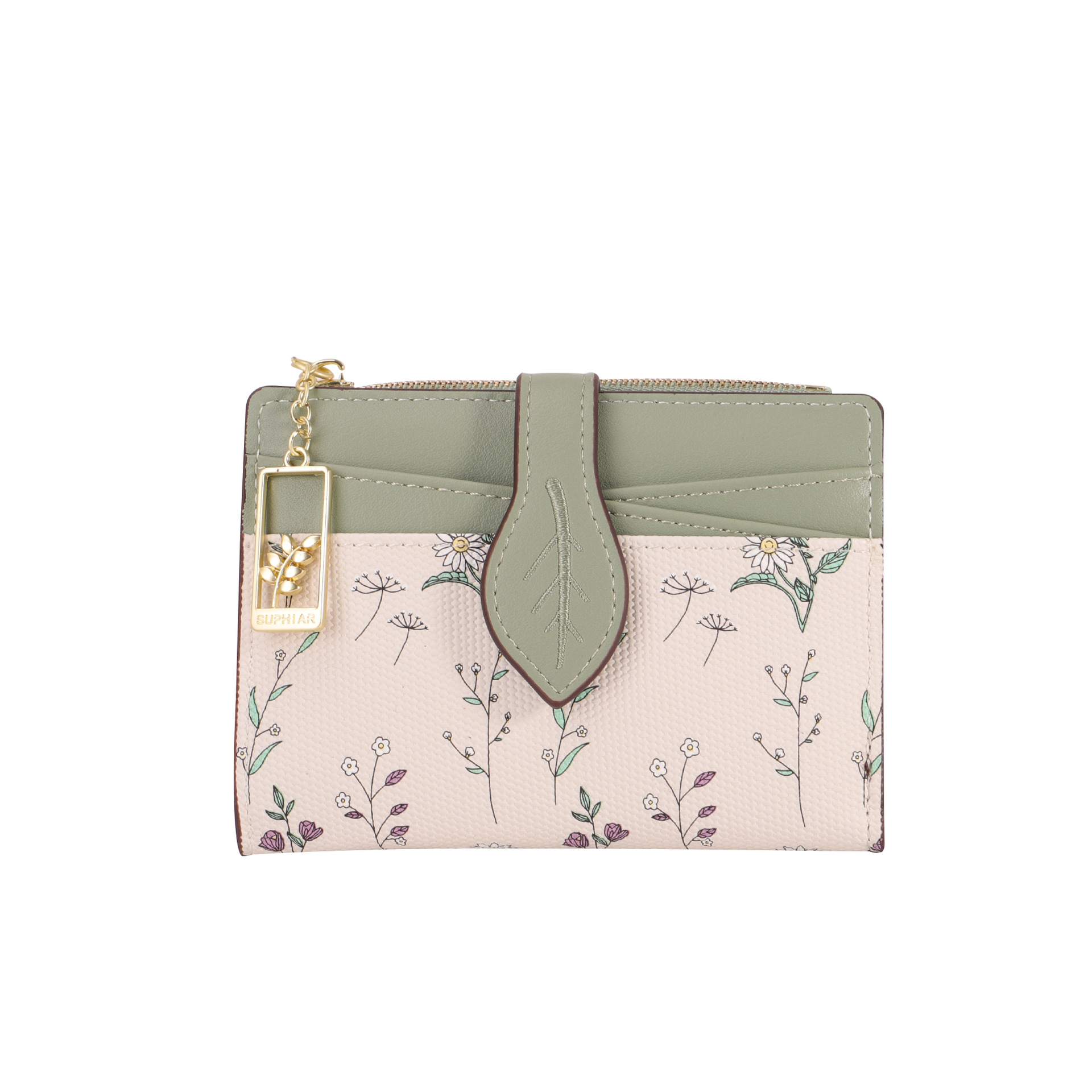 Cartera personalizada de cuero PU del sudeste asiático para mujer, bolso de tarjeta de sentido premium, monedero para mujer, bolso de mensajero de un solo hombro para teléfono móvil