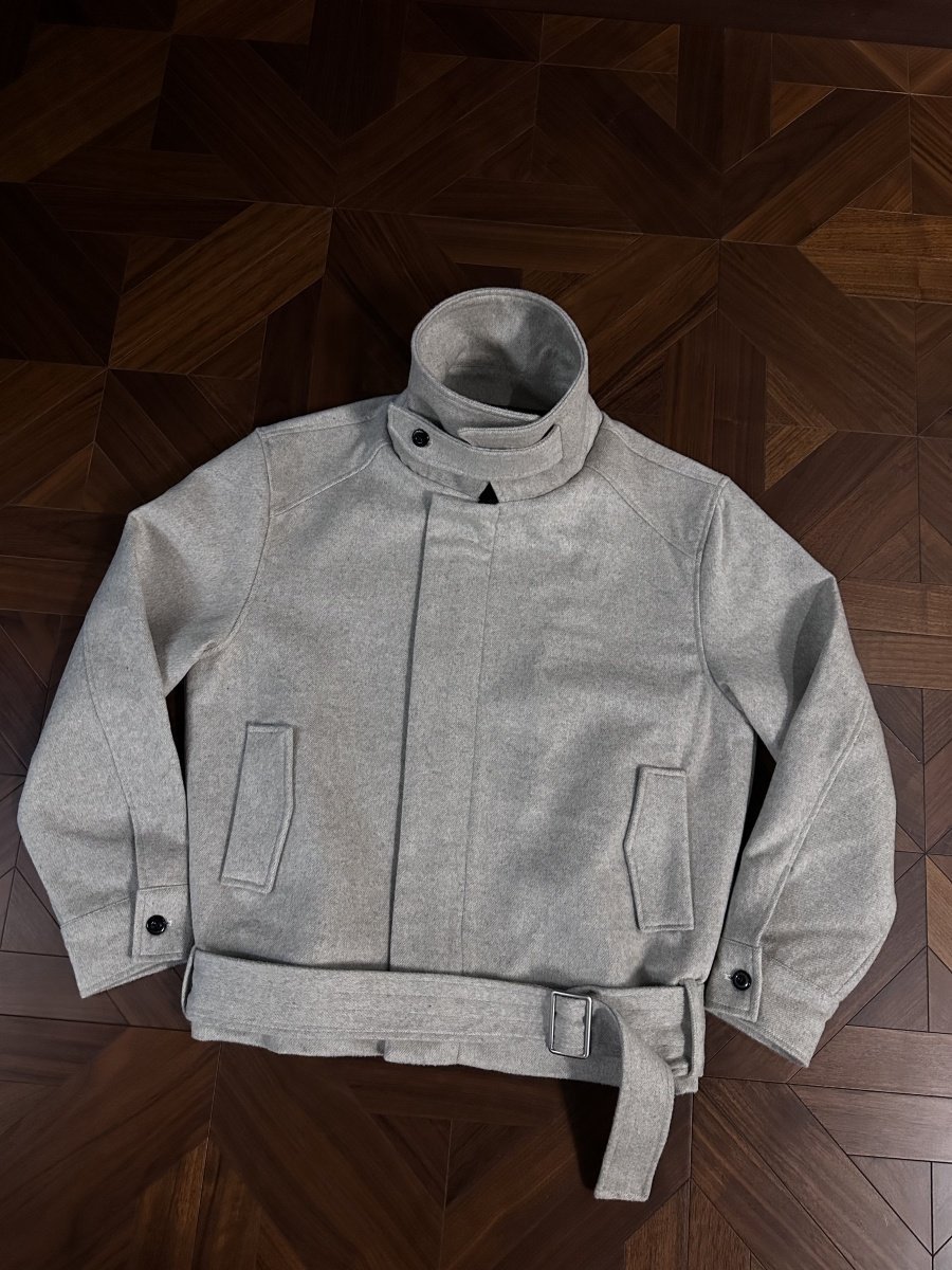 Wolljacke mit dekonstruierten Schultern und Trägern, dickes, warmes Garn mit Blumenmuster, Wollmantel mit Revers, stilvolles Oberteil_voghion.com