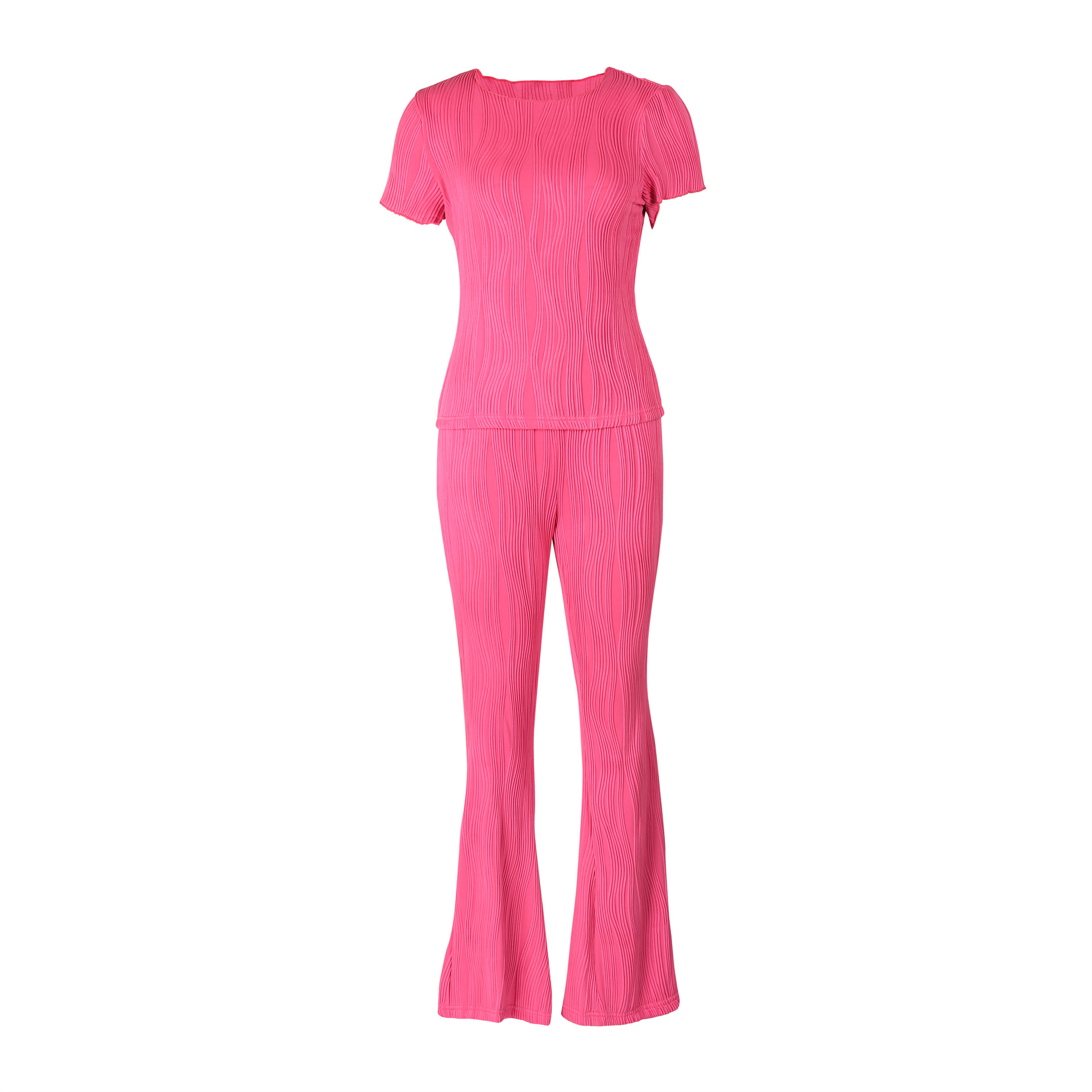 473g Weight Long Sleeve Sleeve Length Spandex, Polyester Fabric Type Pant Co-ord Set Sets Type 2 Pieces Set Quantity Holiday, Daily Occasion Round Neck Neckline Slim Fit Type Solid Color Pattern Summer, Spring Season Women's Gender Elegant, Streetwear Style Holiday Daily Women's Elegant Streetwear Solid Color Spandex Polyester Pant Co-ord Set Pants Sets 64