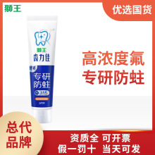 狮王齿力佳专研防蛀牙膏(留兰香薄荷)130g护龈固齿健齿护齿酵素