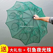 虾笼渔网鱼网捕鱼笼龙虾网笼抓鱼折叠捕虾工具手抛网泥鳅黄鳝笼子