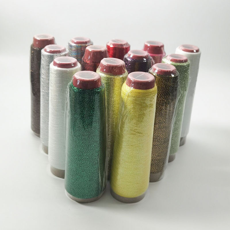 Wholesale Multi-Colorful High-Quality Gold Thread 50G/Axis Colorfulful Sweater Wiring Hand-Knitted DIY Glitter Thread Wholesale Multi-Colorful High-Quality Gold Thread 50G/Axis Colorfulful Sweater Wiring Hand-Knitted DIY Glitter Thread
