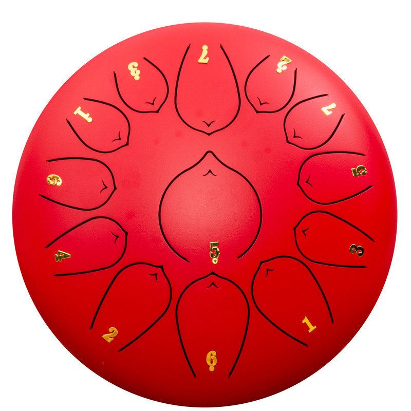 Comercio exterior transfronterizo tambor etéreo 6 / 8 / 10 / 12 pulgadas 15 tonos tambor de niños olvidar tambor de preocupación tambor de disco adulto tambor etéreo