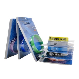Spot silicone bracelet blister packaging Harden Iverson Kobe James basketball bracelet fan supplies wholesale