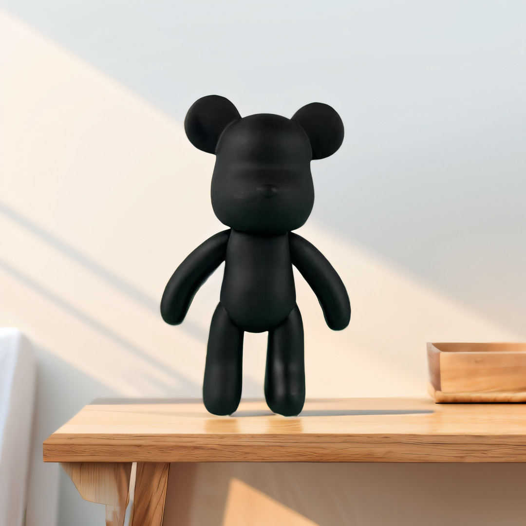 플루이드 베어 블랙 배아 23cm_구멍 없음