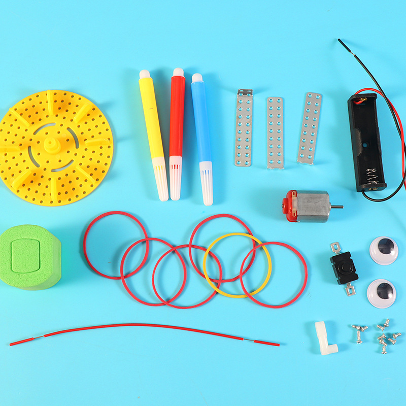 Diy落書きロボット科学技術小制作小中学生創意小発明科学実験新商品卸売り|undefined