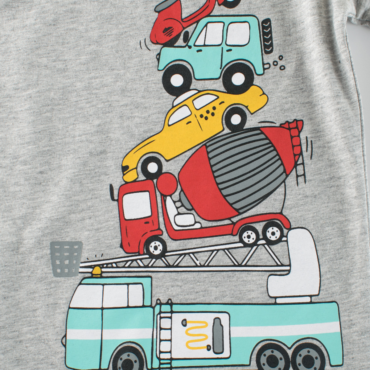 27kids ropa para niños verano nuevo estilo 2024 camiseta de manga corta para niños ropa de bebé camisa de fondo fuente transfronteriza