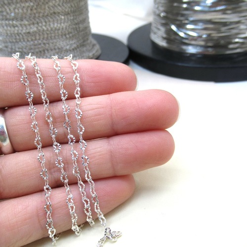 s925 sterling silver love chain heart-shaped chain loose chain semi-finished chain jewelry diy accessories bracelet necklace material