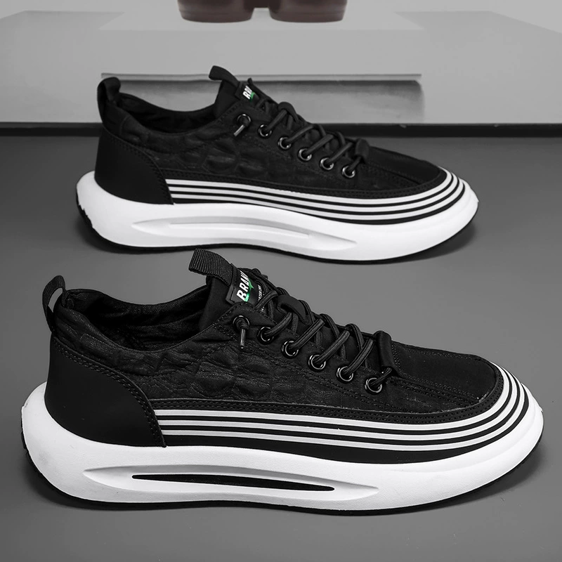 Ледяная шелковая ткань дышащая повседневная обувь новый летний 2024 подростковый удобный кроссовки универсальная мужская обувь