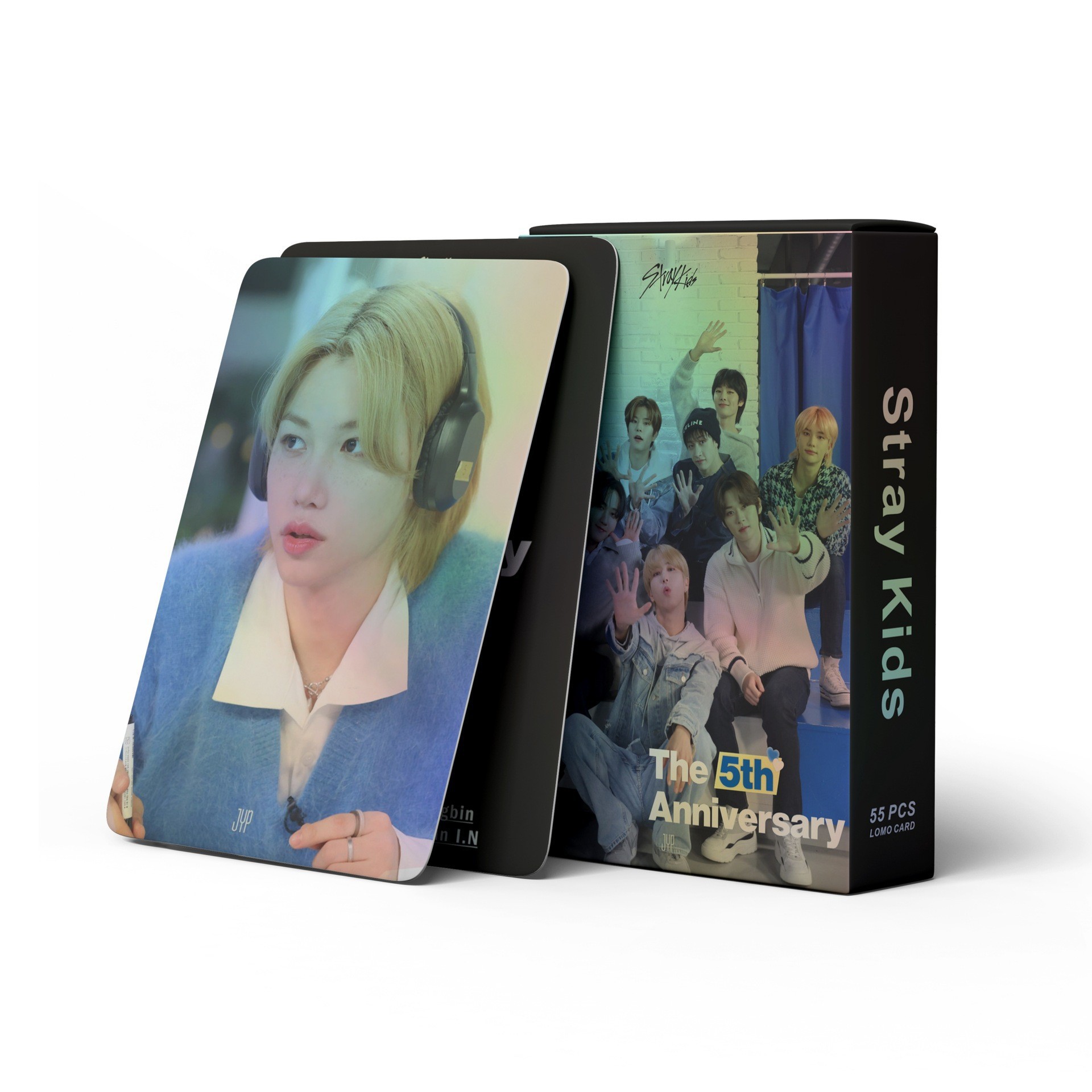 Cadena total de gran cantidad de nuevos productos en stock 55 tarjetas de álbum SKMyBreath KPOP estrella alrededor de la tarjeta de colección LOMO