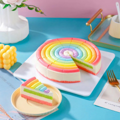 一元西点円形三角ムースケーキティラミス露店バイキング火鍋店スイーツ店お茶点