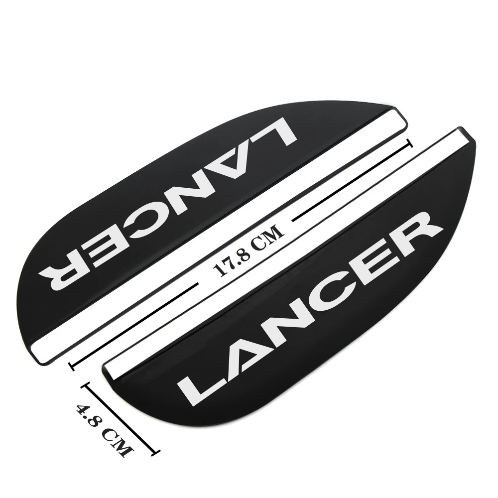 for Mitsubishi | Mitsubishi Rearview mirror rainproof sticker - mitsubishi-6-lancer