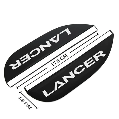 Mirror Rain Shield Rain Eyebrow | Rearview mirror rainproof sticker - mitsubishi-6-lancer