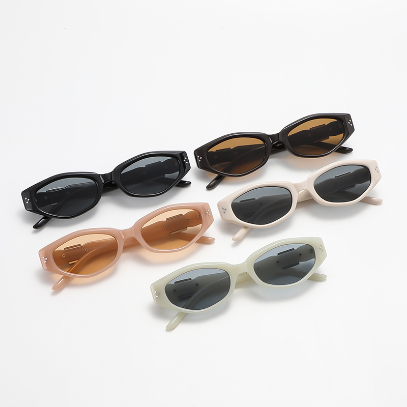 Gafas de Sol Ojo de Gato de PC con Protección UV385 para Conducción y Viajes