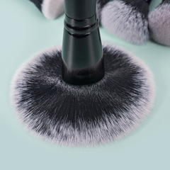 Cross-border 15 high-end makeup brush set black full set loose powder brush eye shadow brush blush multi-functional beauty tool