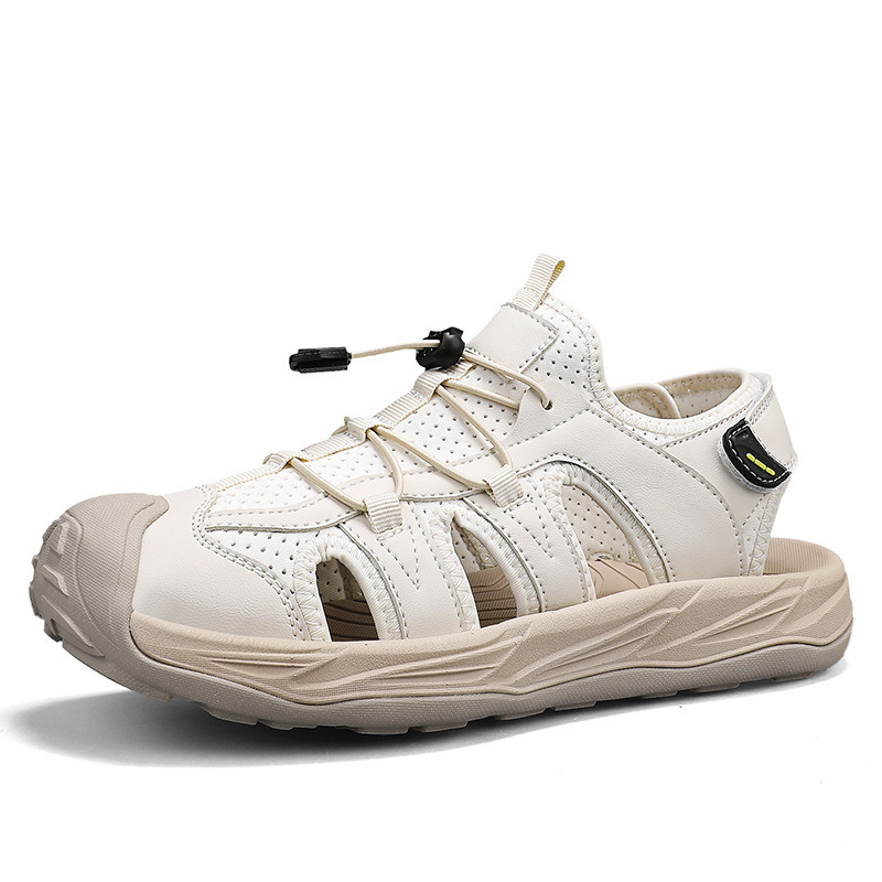 Baotou sandalias para hombres de verano transpirables al aire libre sandalias deportivas ociosas 2026 nuevos zapatos de playa para hombres de tamaño grande