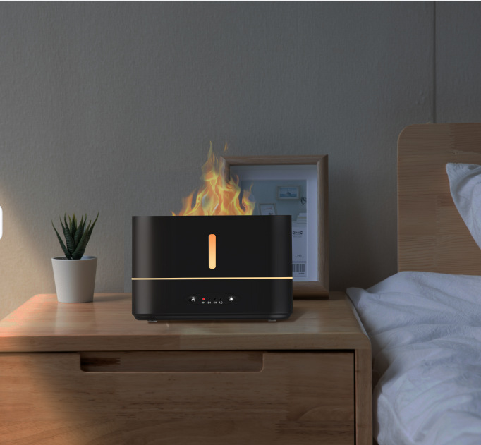 Difusor de Aromaterapia con Tapa Extraíble, Humidificador Multifuncional para el Hogar, Luz Ambiental de Escritorio, Purificación Silenciosa y Difusión de Aroma.