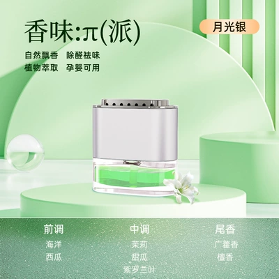 Car Perfume Aromatherapy Conditioner Air Outlet Small - jk-42-june-light-silver-p-flavor