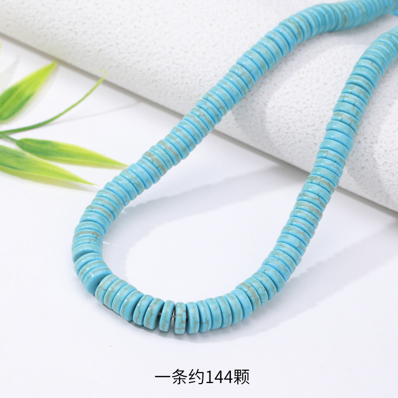 蓝松石直角隔片配件串珠diy半成品饰品手工散珠配件隔片现货批发|undefined