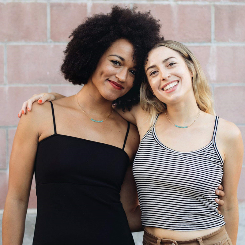 Simple Style Geometric Copper Necklace Beaded Copper Necklaces