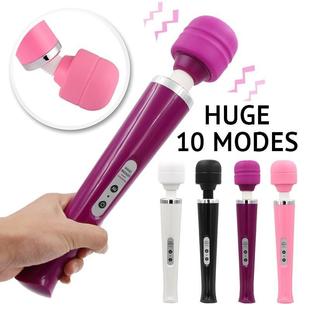 Powerful 10 Speeds Big Vibrator Magic Wand Body Massager Cli