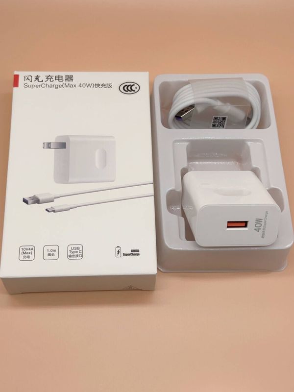 華為40w超急速充電40wmax充電器mate30 pro携帯電話フラッシュ充電セット5aケーブルを適用|undefined