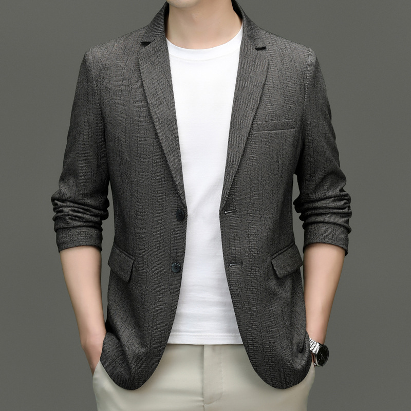 Thin trend spring classic suit jacket for leisure