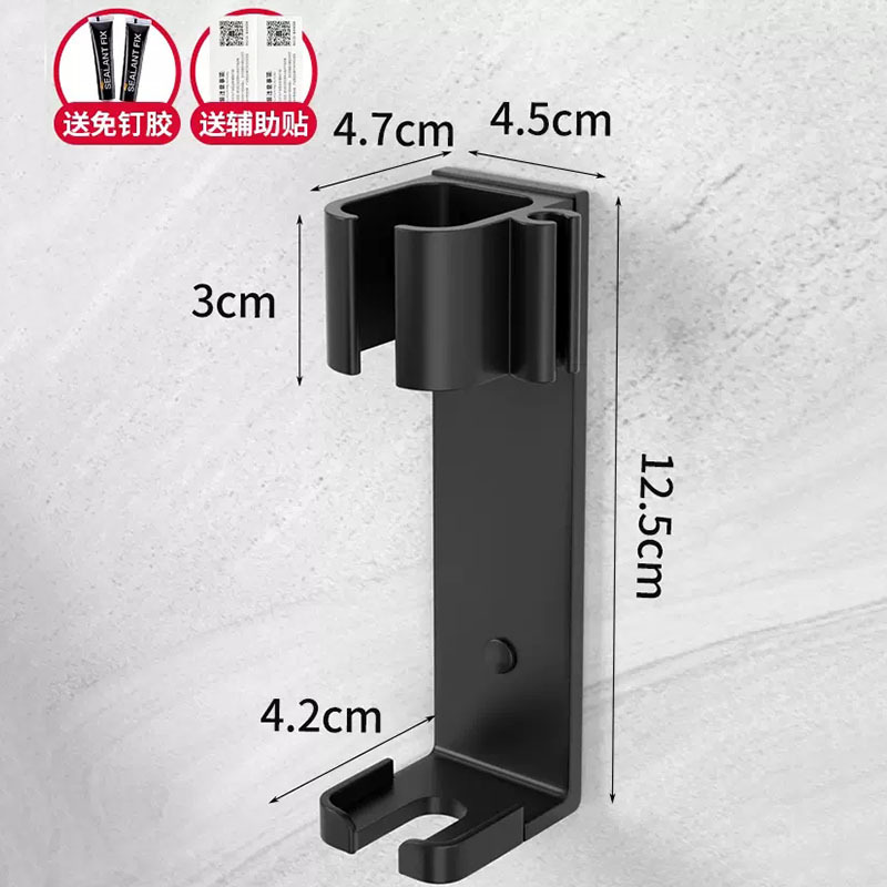 Baño rizador de pelo rack baño Punch libre eléctrico pelo recto peine rack montado en la pared estante de almacenamiento de madera contrachapada Comercio exterior transfronterizo