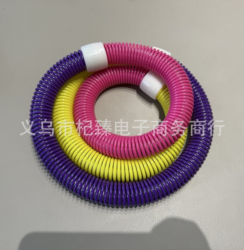 新しいソフトフープ、お腹を引き締める加重スプリングフープホース、女性がお腹を細くし、腰を傷つけず、全身を細くすることができます。|undefined
