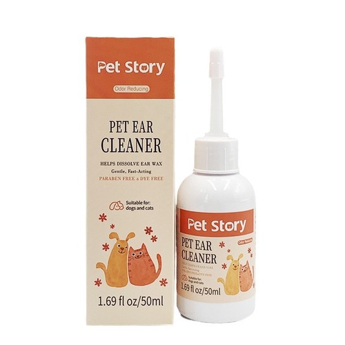 Cat ear cleaning solution, dog ear cleaning solution, pet removal of ear mites, cat and dog ear drops, special ear cleaning manufacturer wholesale