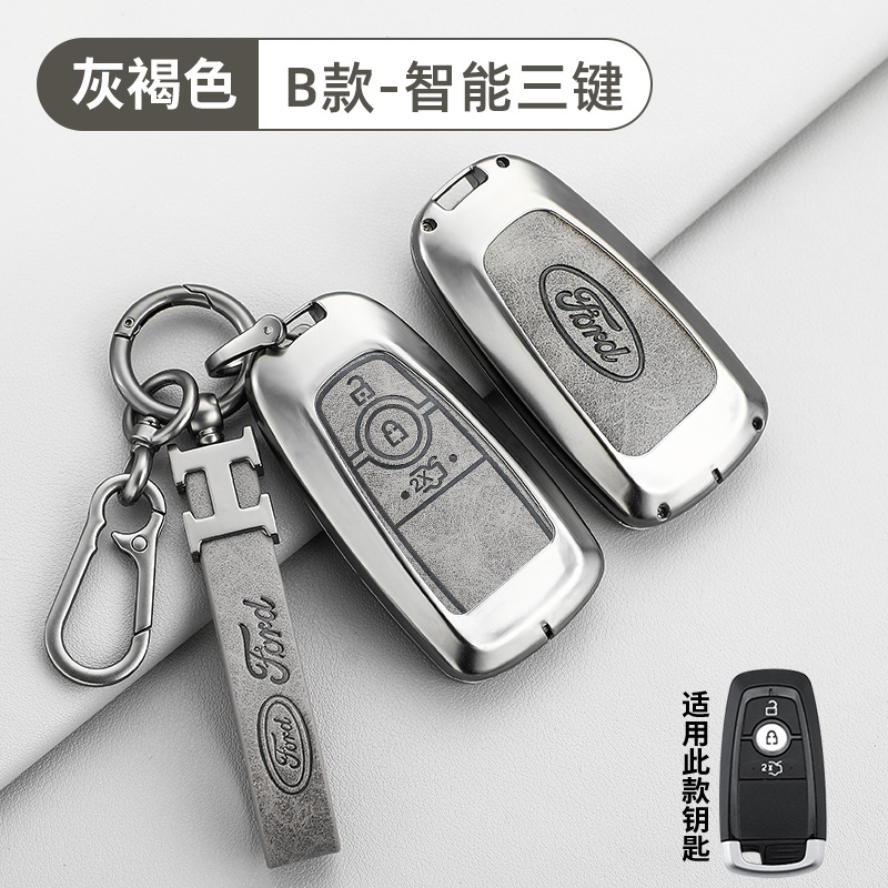 B 스마트 3 버튼 레트로 그레이 다크 브라운 쉘 H 가죽 버클 D 버클 호스 슈