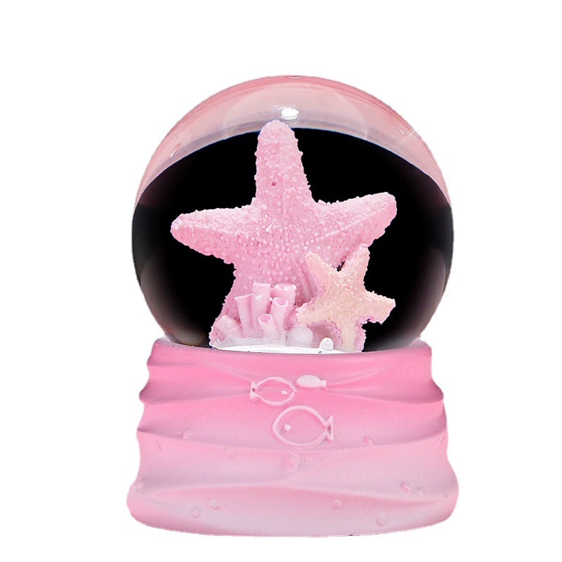 Creative Sea World Everbright Marine Crystal Ball Creative Little Fish Shell Детские подарки Маленькая ночная лампа Студенческий переключатель