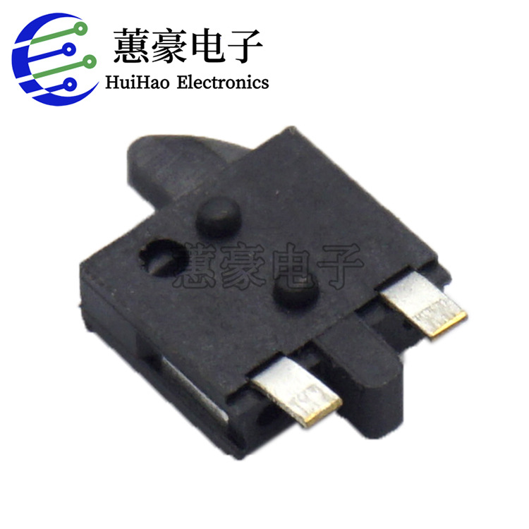 微动开关 KFC-V-308塑胶壳 左右双方向 有柱贴片 检测复位开关