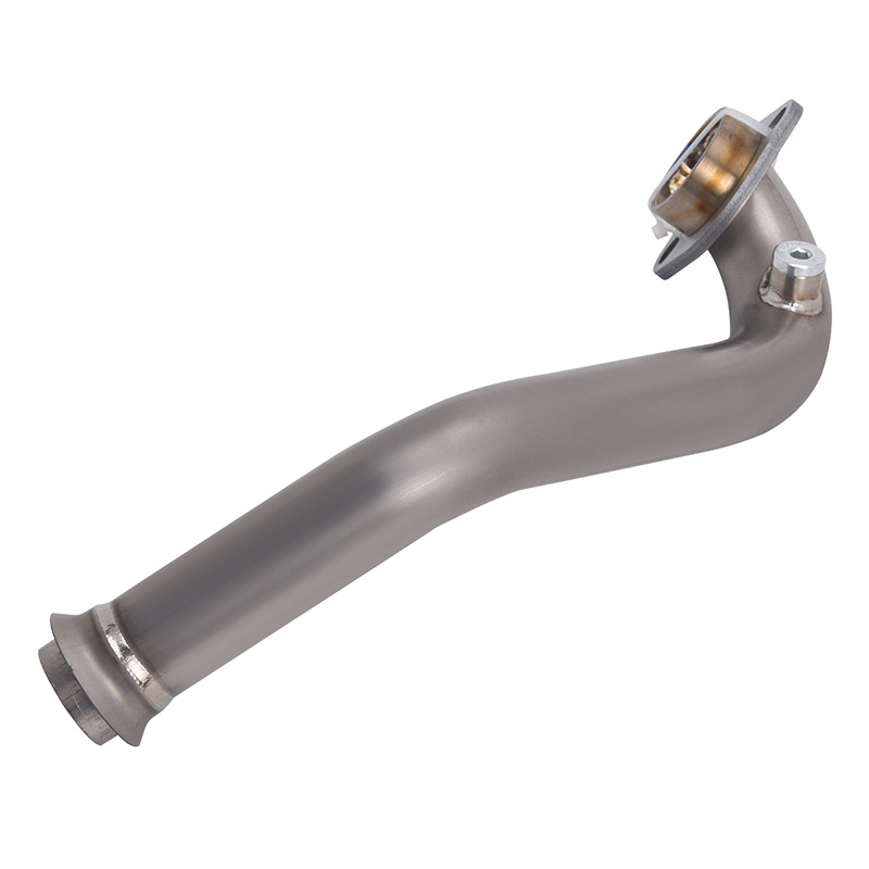 Suitable for ZONTES motorcycle scooter Zongsheng 368G DMEK exhaust pipe tail section 26-27 titanium alloy front section