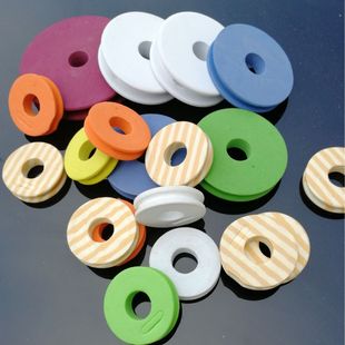 Round winding board foam main bobbin main coil foam winding coil 10cm bobbin group fishing tackle