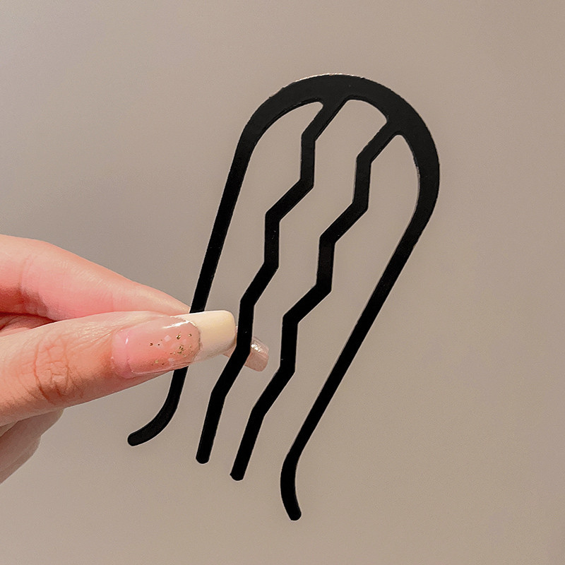 Horquilla en forma de U de alta calidad para mujer, horquilla para el cabello de todo fósforo diaria, horquilla para el cabello de la moda coreana, tocado, accesorios para el cabello con peine