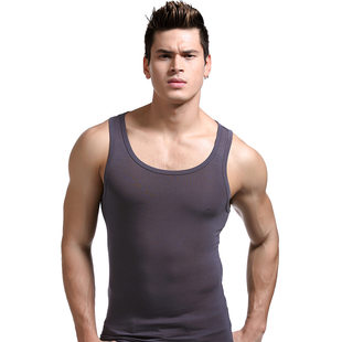 Thin underwear, sports vest sleevless, elastic breathable body-friendly T-shirt for gym, tight