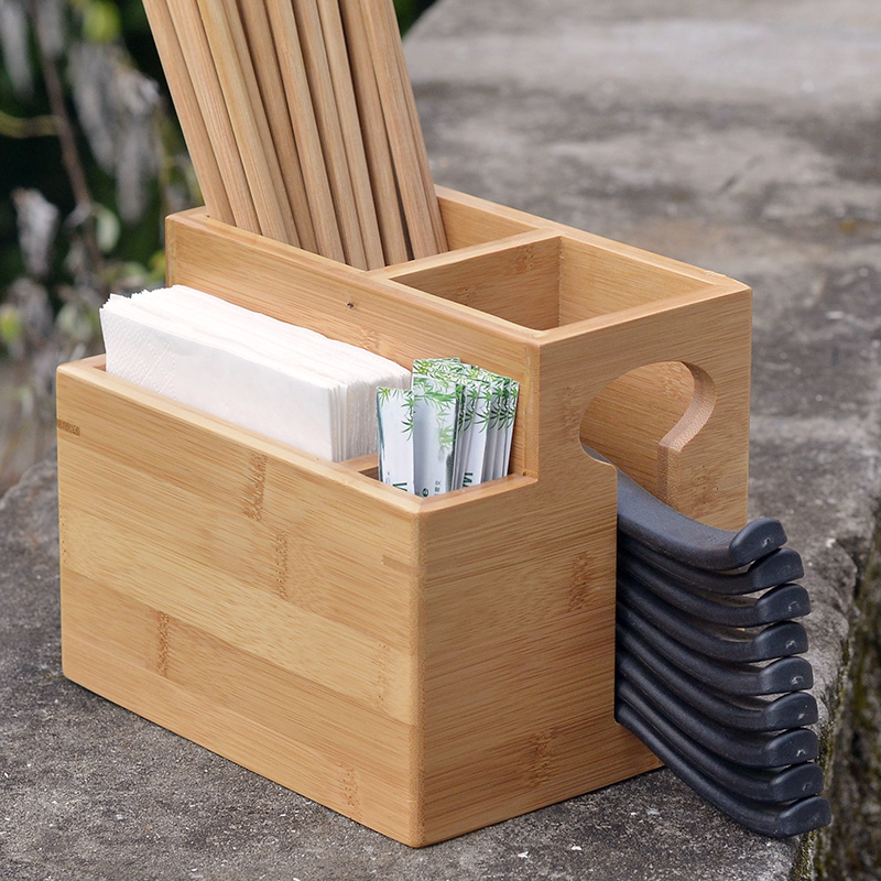 레스토랑 대나무 젓가락 홀더 레트로 상업 젓가락 상자 창조적 인 젓가락 바구니 나무 젓가락 배럴 젓가락 케이지 맞춤 쌍